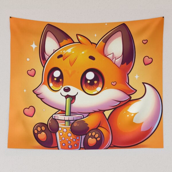 Item preview, Fox Kawaii  designed and sold by Jbl55.