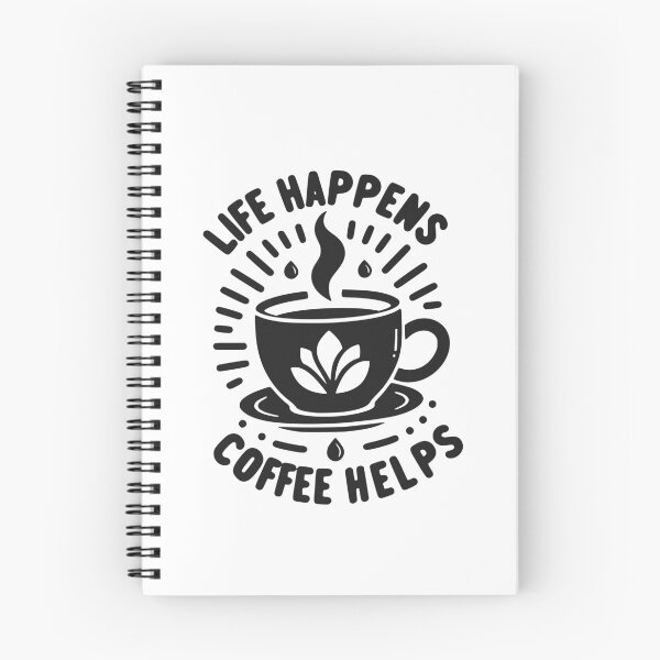 Item preview, Life Happens Coffee Helps designed and sold by Frank Ring.