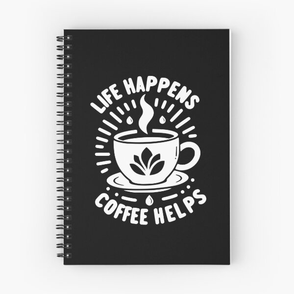 Item preview, Life Happens Coffee Helps designed and sold by Frank Ring.