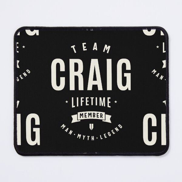 Item preview, Team Craig Lifetime Member Funny Name Craig designed and sold by cidolopez.
