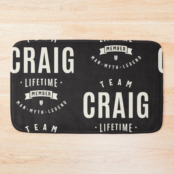 Item preview, Team Craig Lifetime Member Funny Name Craig designed and sold by cidolopez.