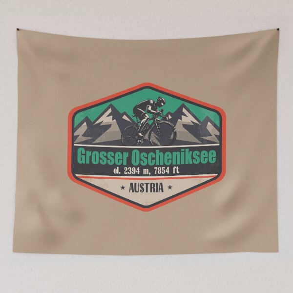 Item preview, Grosser Oscheniksee Austria Cycling Mountain Design designed and sold by CynthiaGraphics.