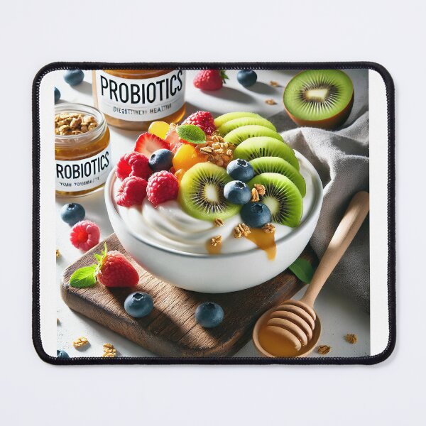 Item preview, Eating yogurt with probiotics soothes the stomach. designed and sold by signumm.