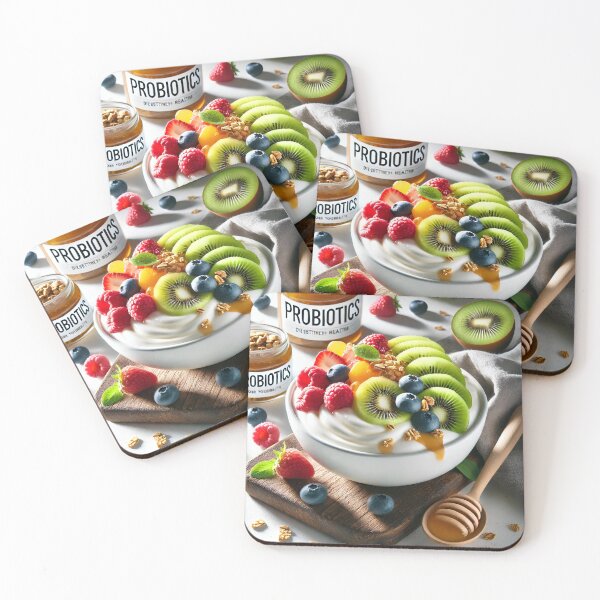 Item preview, Eating yogurt with probiotics soothes the stomach. designed and sold by signumm.