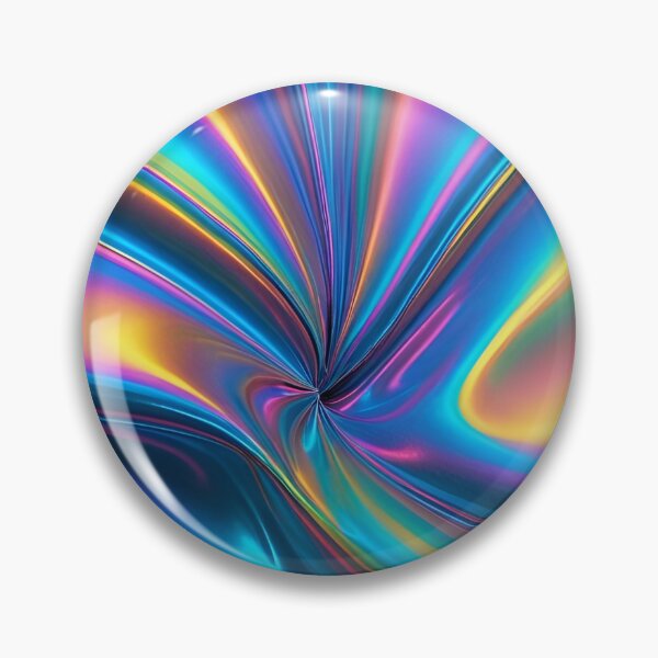 Item preview, Holographic luminous reflective foil texture slight ripple wave designed and sold by cheekylorns.