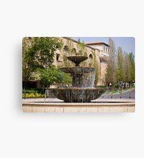 Three Tiered Water Fountain Canvas Print