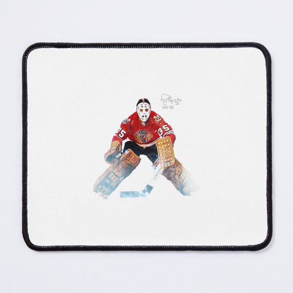 Item preview, Tony Esposito NHL Goalie Blackhawks designed and sold by oldhockeycards.