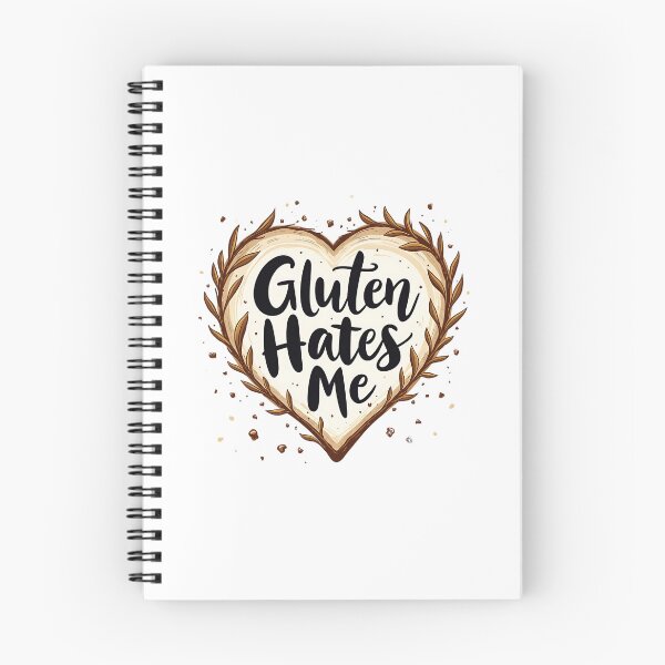 Item preview, Gluten Hates Me designed and sold by musthavewords.
