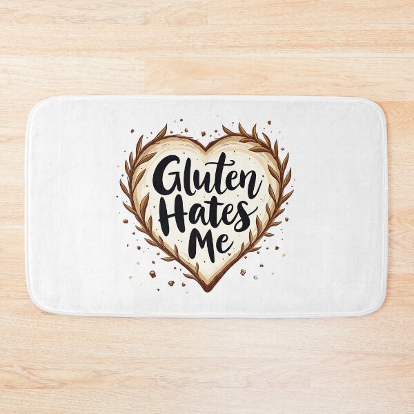 Item preview, Gluten Hates Me designed and sold by musthavewords.