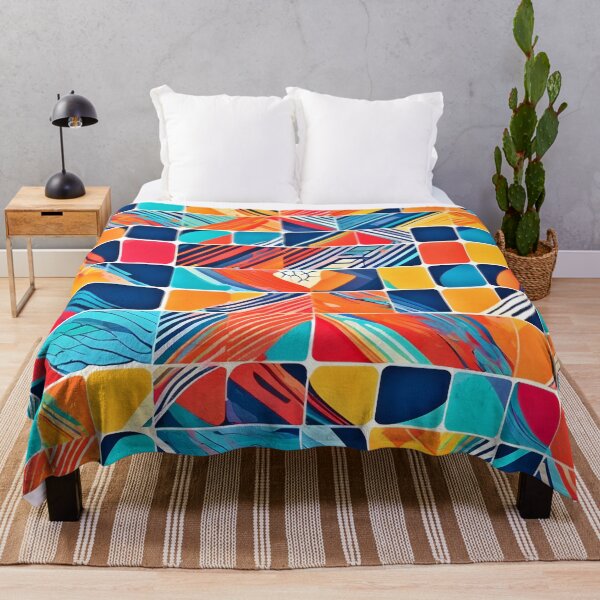 Item preview, Geometric Kaleidoscope - Colorful Mosaic Design designed and sold by Health And Fitness Posts e-Store.