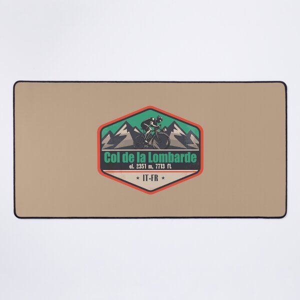 Item preview, Col de la Lombarde Italy-France Cycling Mountain Design designed and sold by CynthiaGraphics.