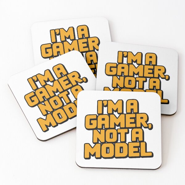 Item preview, I'm a Gamer, Not a Model designed and sold by SignumShop.
