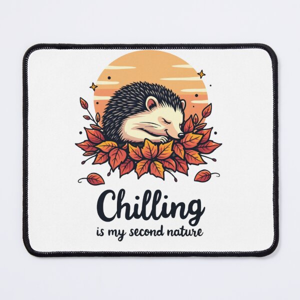 Item preview, Sleeping Hedgehog - Chilling is my second nature designed and sold by nbg2012.