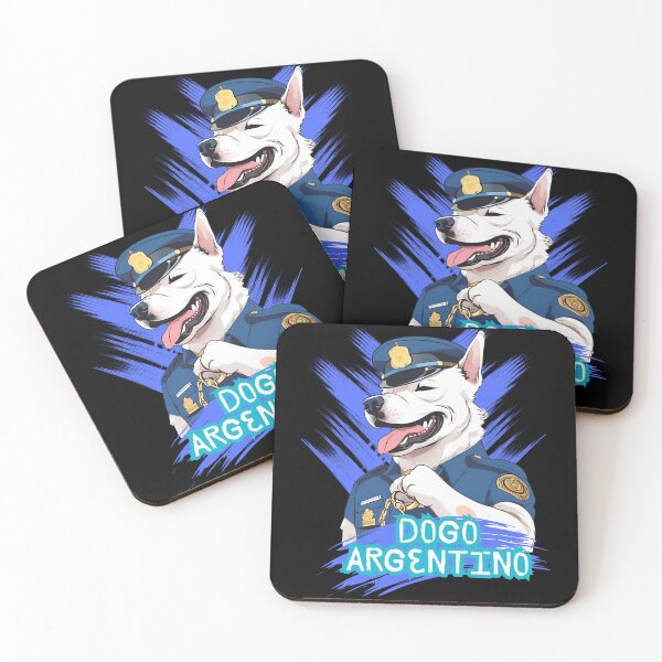 Aperçu de l'œuvre Dogo Argentino créée et vendue par Bawek85Designs.