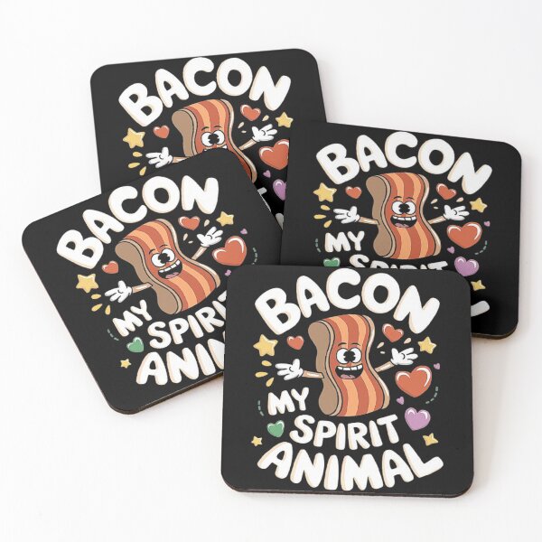 Item preview, Bacon My Spirit Animal - Fun Food Design for Bacon Lovers designed and sold by love3617.