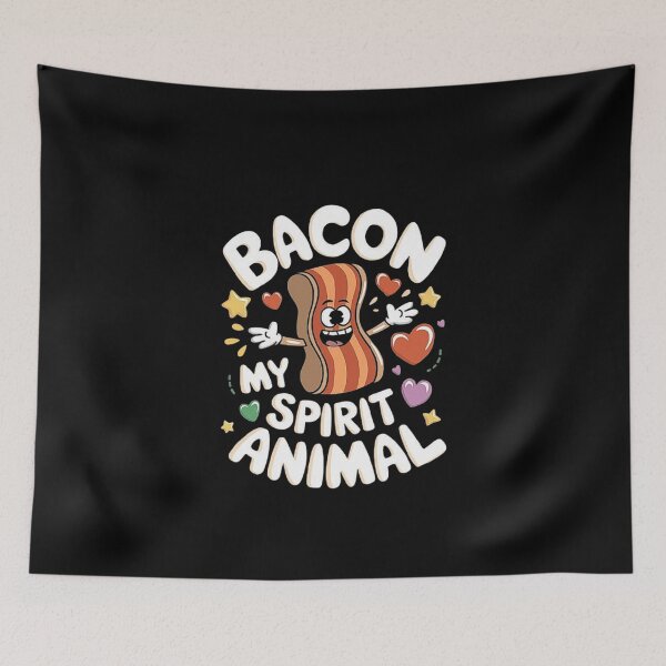 Item preview, Bacon My Spirit Animal - Fun Food Design for Bacon Lovers designed and sold by love3617.