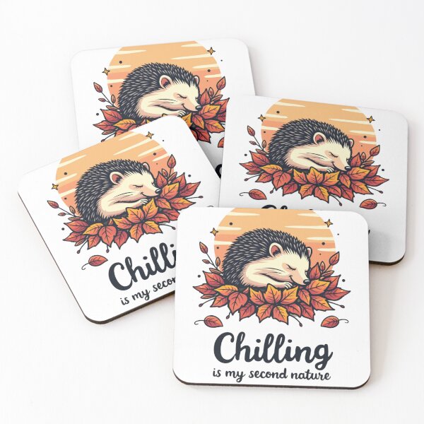 Item preview, Sleeping Hedgehog - Chilling is my second nature designed and sold by nbg2012.