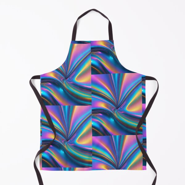 Item preview, Holographic luminous reflective foil texture slight ripple wave designed and sold by cheekylorns.