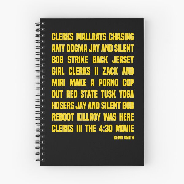 Item preview, Kevin Smith Filmography designed and sold by AspectsOfDreams.