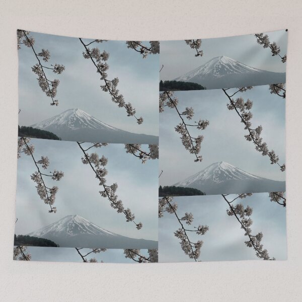 Item preview, Mount Fuji and beautiful sky at japan post card designed and sold by tenkenryujin.