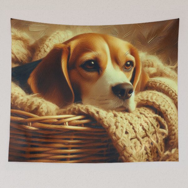 Item preview, Beagle at rest designed and sold by Designermight.