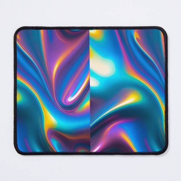 Item preview, Holographic luminous reflective foil texture slight ripple wave designed and sold by cheekylorns.