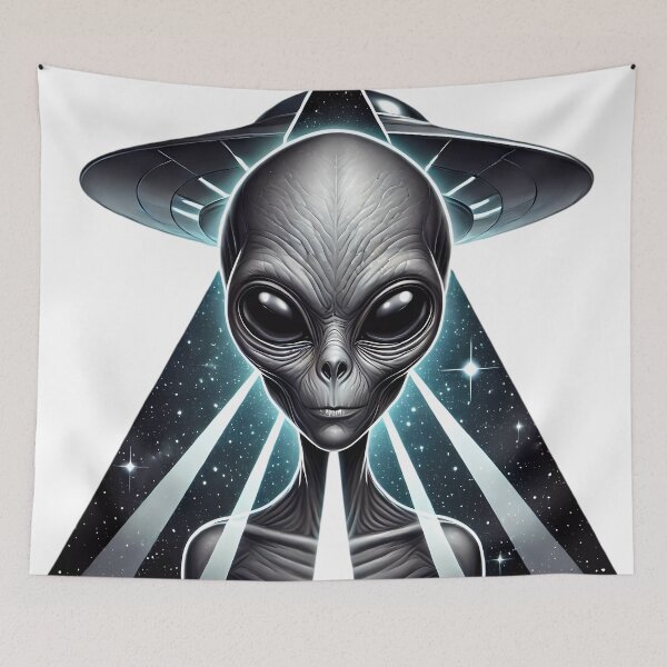 Item preview, Mystical Alien Encounter. designed and sold by Linework Studio.