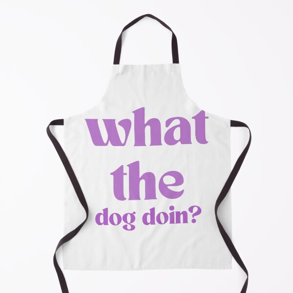 Item preview, What The Dog Doin Purple Classic Meme Funny Gifts designed and sold by PientkaArt.