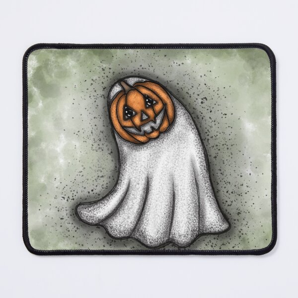 Item preview, Ghost in pumpkin costume designed and sold by Aileen-Lights.