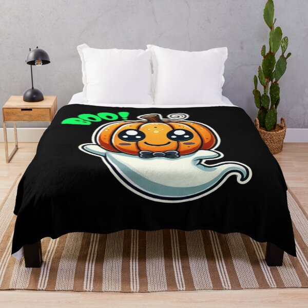 Item preview, Cute Pumpkin Ghost Boo! designed and sold by Chiyozen.