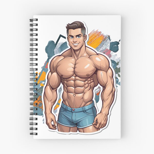 Item preview, New Series: Bodybuilder Sticker #63 designed and sold by ForeverPrintsOK.