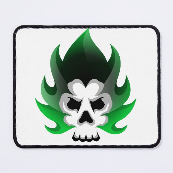 Item preview, Flaming Fall Skull designed and sold by southernhumorco.