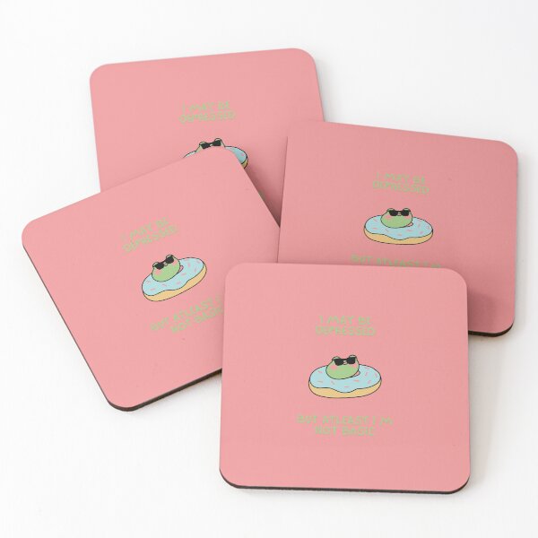 Item preview, Depressed But Not Basic Frog designed and sold by BrickedBrands.