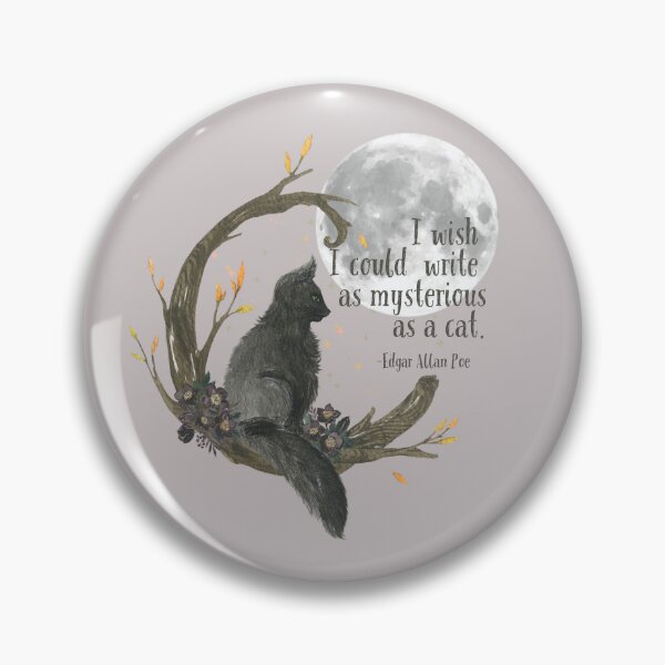 Item preview, I Wish I Could Write As Mysterious as A Cat designed and sold by LibraryCore.