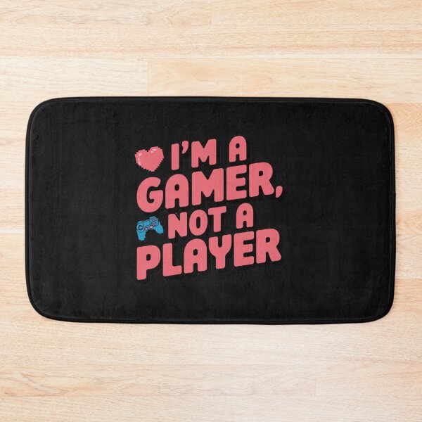Item preview, I'm a Gamer, Not a Player designed and sold by SignumShop.