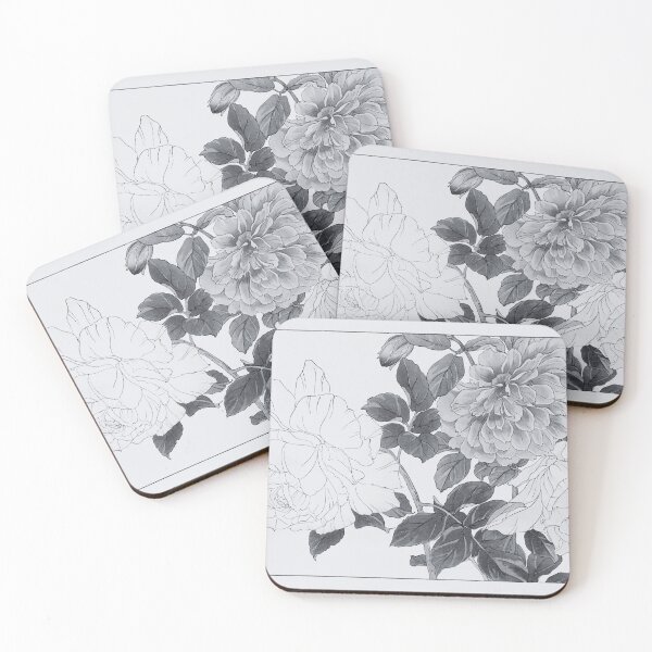 Item preview, Rose flower Japanese woodblock art. (1917) by Tanigami Kônan.  designed and sold by FindYouByZ.