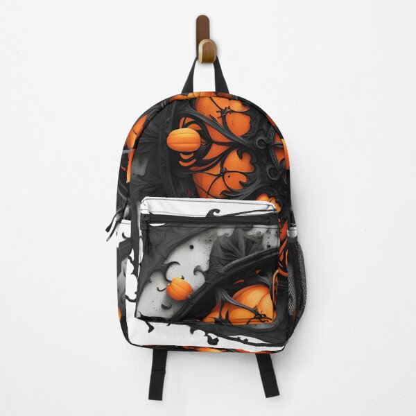 Item preview, Gothic Pumpkin and Autumn Leaves Mandala designed and sold by MandalasShops.