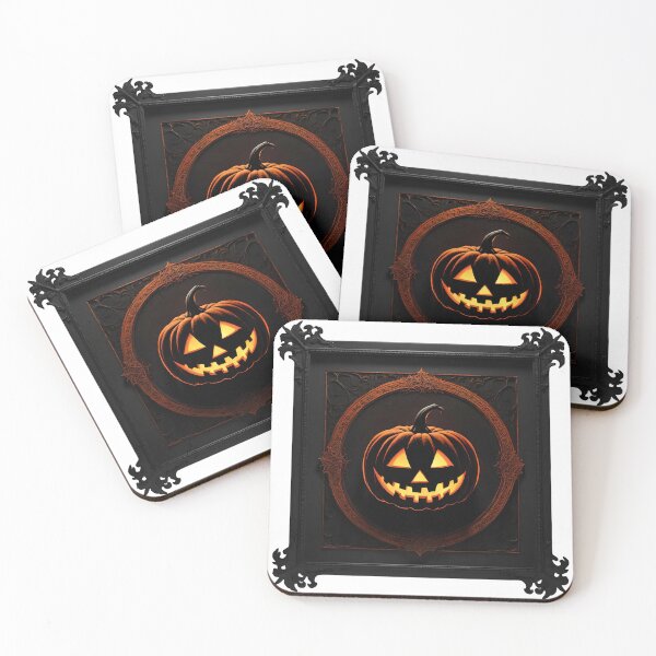 Item preview, Dark Halloween Enchanted Mandala Pumpkin designed and sold by MandalasShops.