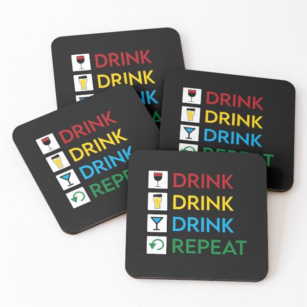Item preview, Drink Drink Drink Repeat List designed and sold by Crane Swing.