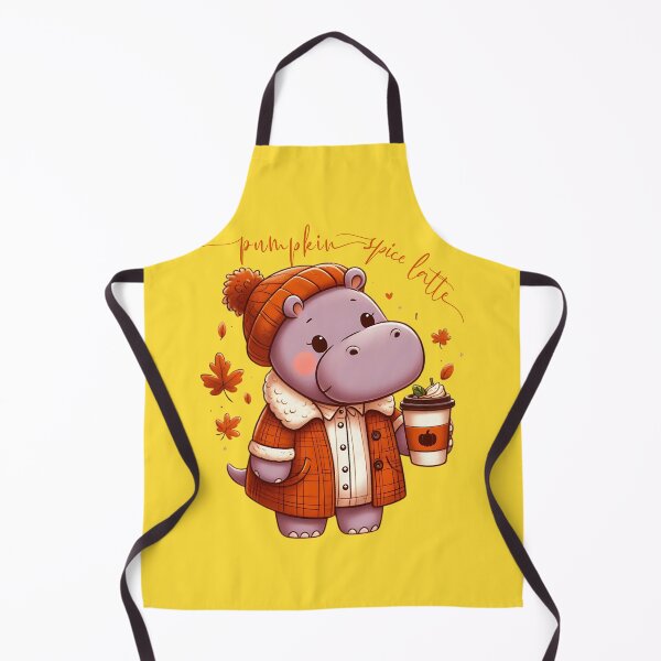 Item preview, PUMPKIN SPICE LATTE MOO DENG HIPPO AUTUMN  designed and sold by justyna-s28.