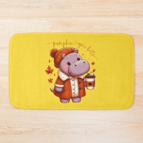 Item preview, PUMPKIN SPICE LATTE MOO DENG HIPPO AUTUMN  designed and sold by justyna-s28.