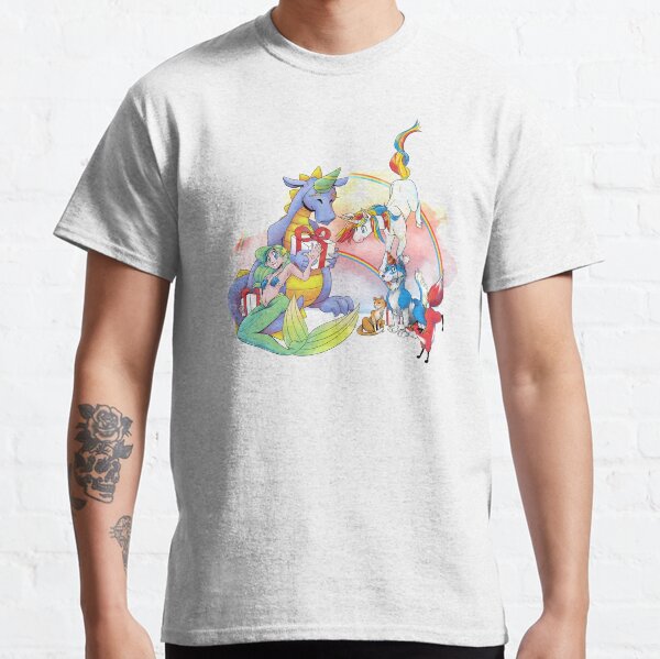 Rainbow Birthday Party Classic T-Shirt
