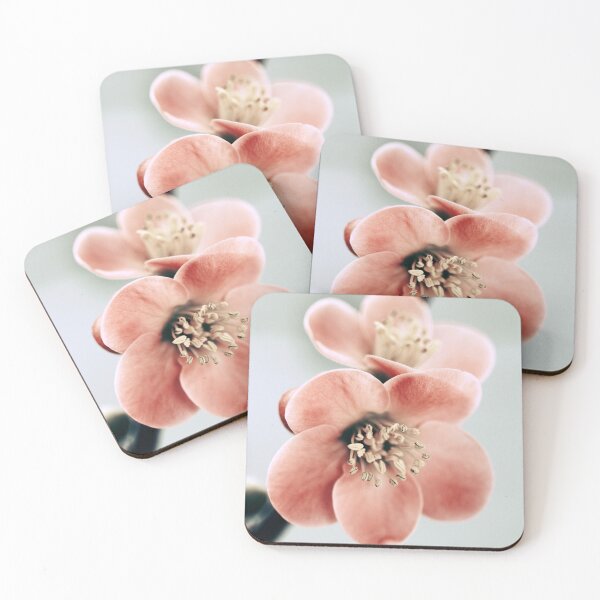 Item preview, Pink Quince Flower Sepia Tone designed and sold by Kenziewenze.