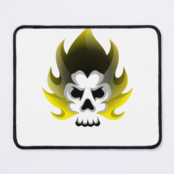 Item preview, Flaming Fall Skull designed and sold by southernhumorco.