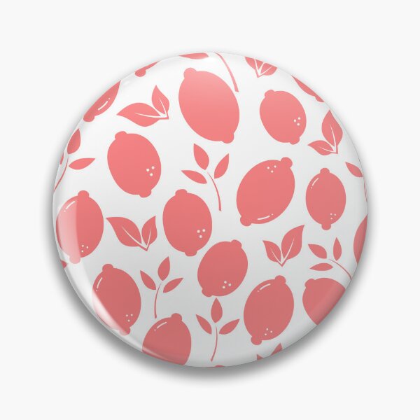 Item preview, Patrón sin costuras de limón rosa designed and sold by adlkh.
