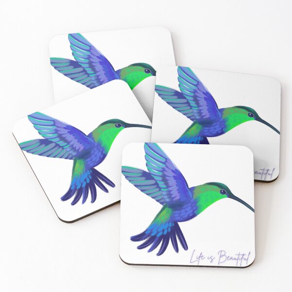 Item preview, Enjoy life. hummingbird. hummingbird open wings. life is beatiful. designed and sold by Lunarmenta.