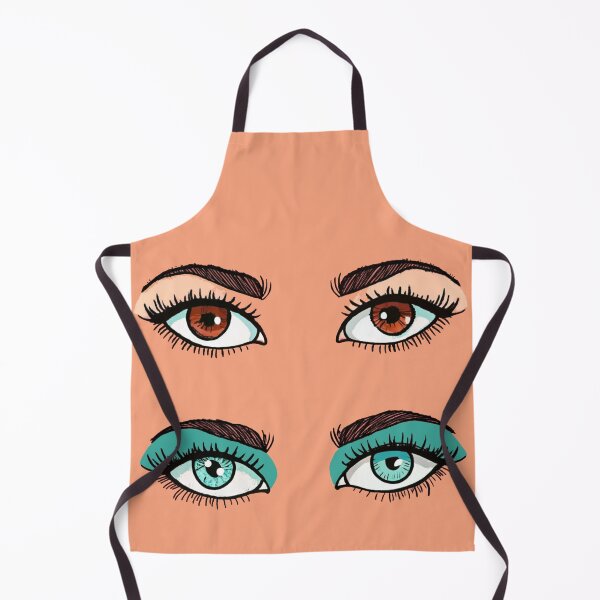 Item preview, pop art two pairs of eyes designed and sold by rlav123.