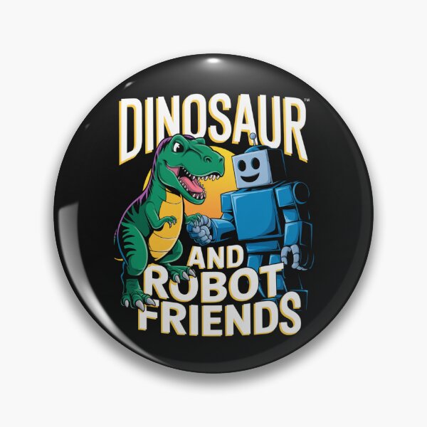 Item preview, Dinosaur and Robot Friends designed and sold by SignumShop.