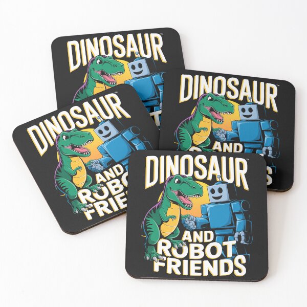 Item preview, Dinosaur and Robot Friends designed and sold by SignumShop.