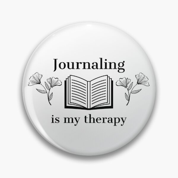 Item preview, Journaling is My Therapy designed and sold by StanSitk.